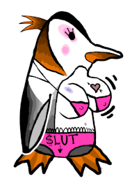 lut penguin sticker by lutpenguin